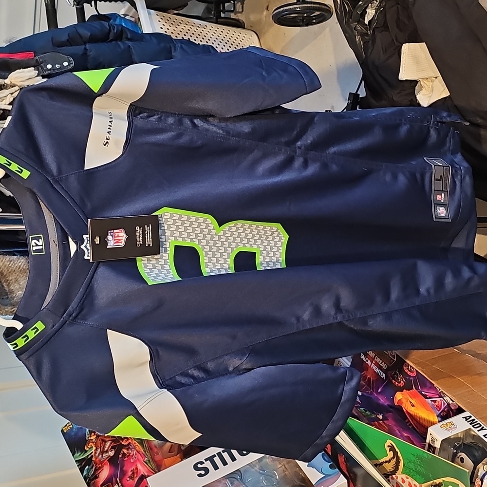 Seattle Seahawks Jersey! Mens Lg!